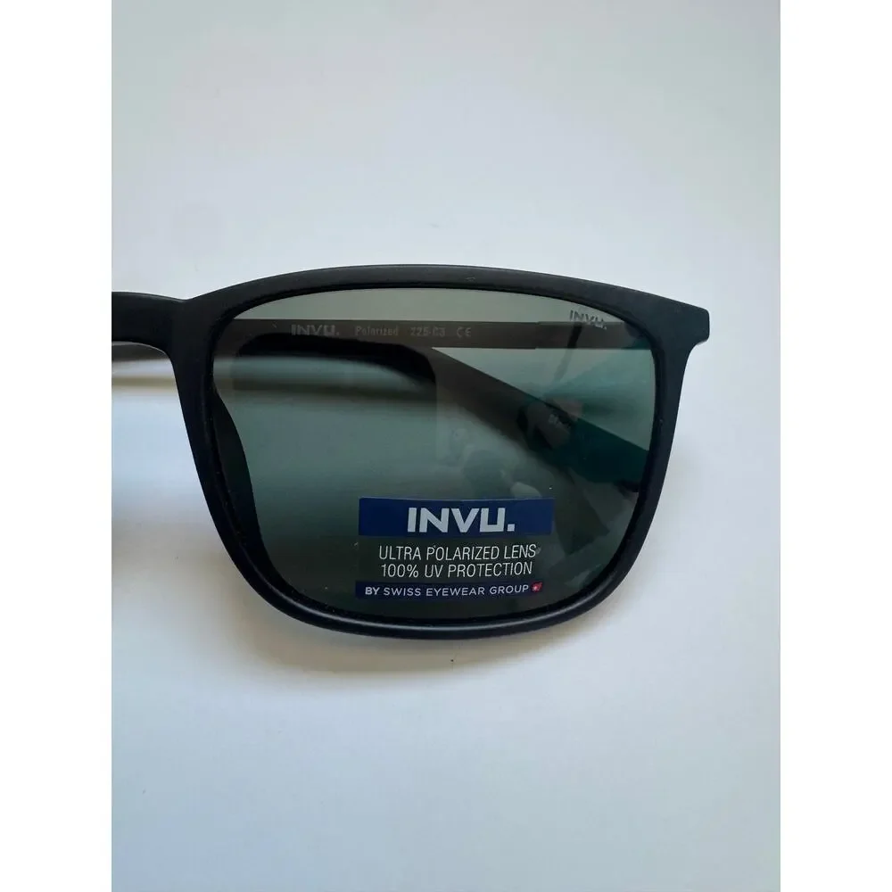 NEW INVU- 225 Matte Black Sunglasses